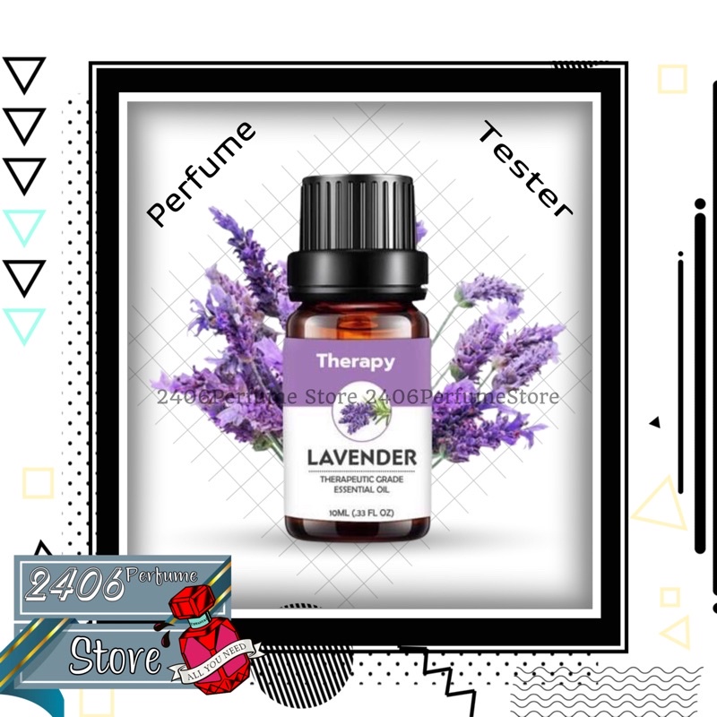 Tinh Dầu Nguyên Chất Hoa Oải Hương Lavender THERAPY 10ml -| Mua Ngay |