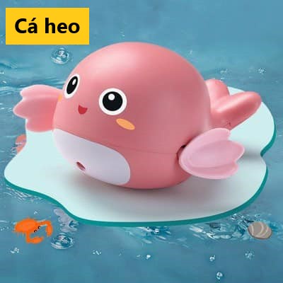 Đồ Chơi Dây Cót Nhà Tắm, Bơi Lội Trong Nước Cho Bé Yêu