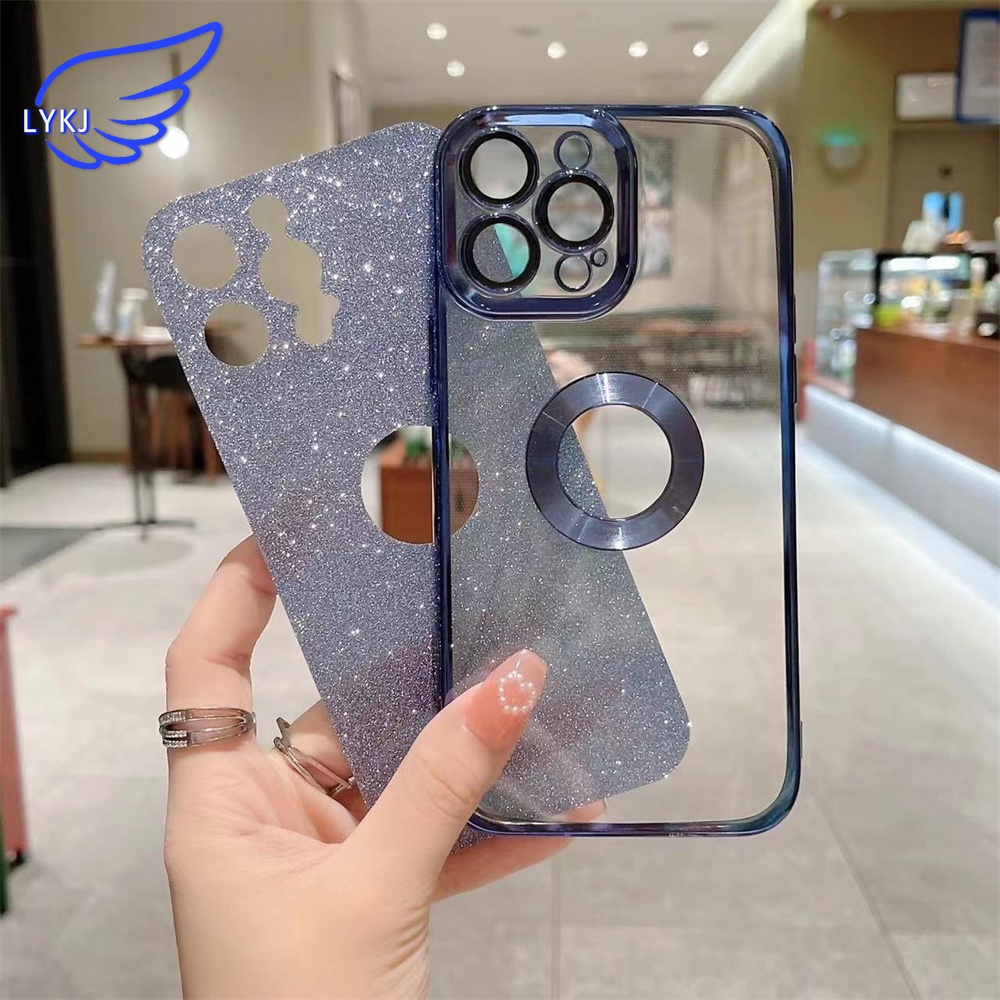 Ốp Điện Thoại TPU Mạ Điện Họa Tiết CD Cao Cấp Chống Rơi Cho iPhone 13promax 11 12pro xsmax xs xr