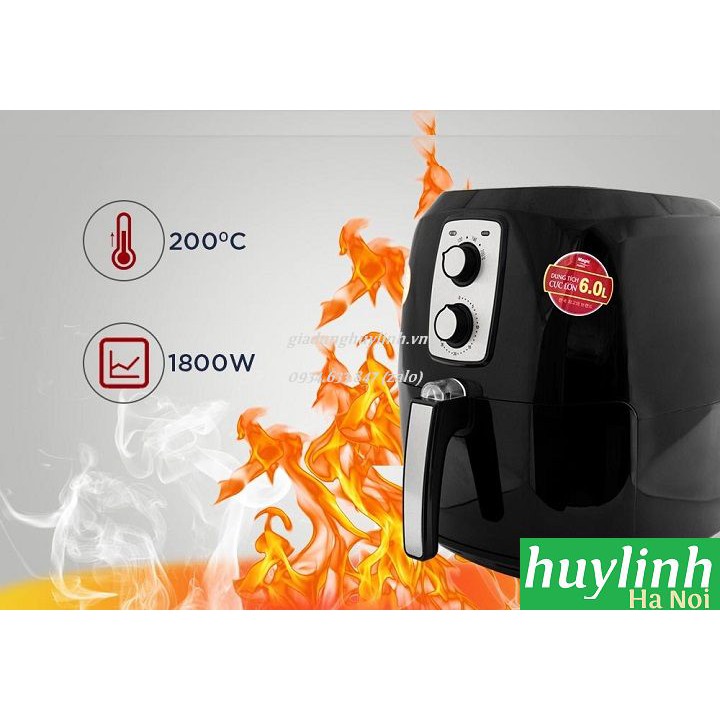 Nồi chiên không dầu Magic Korea A83 - 6 lít - 1800W