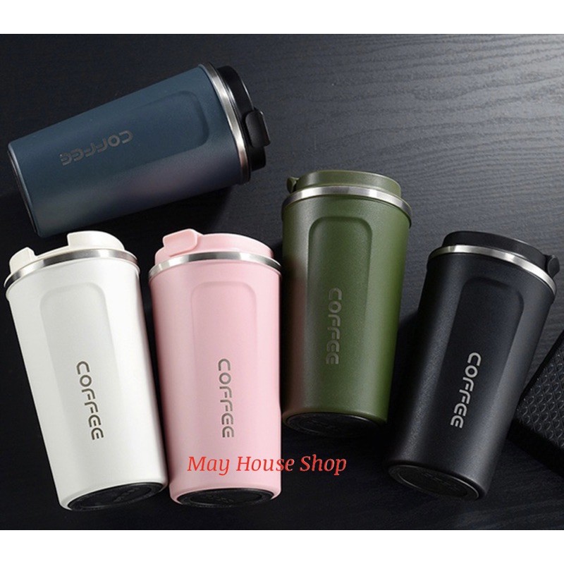 Ly giữ nhiệt Coffee lõi inox 304 dung tích 380ml – 510ml | BigBuy360 - bigbuy360.vn