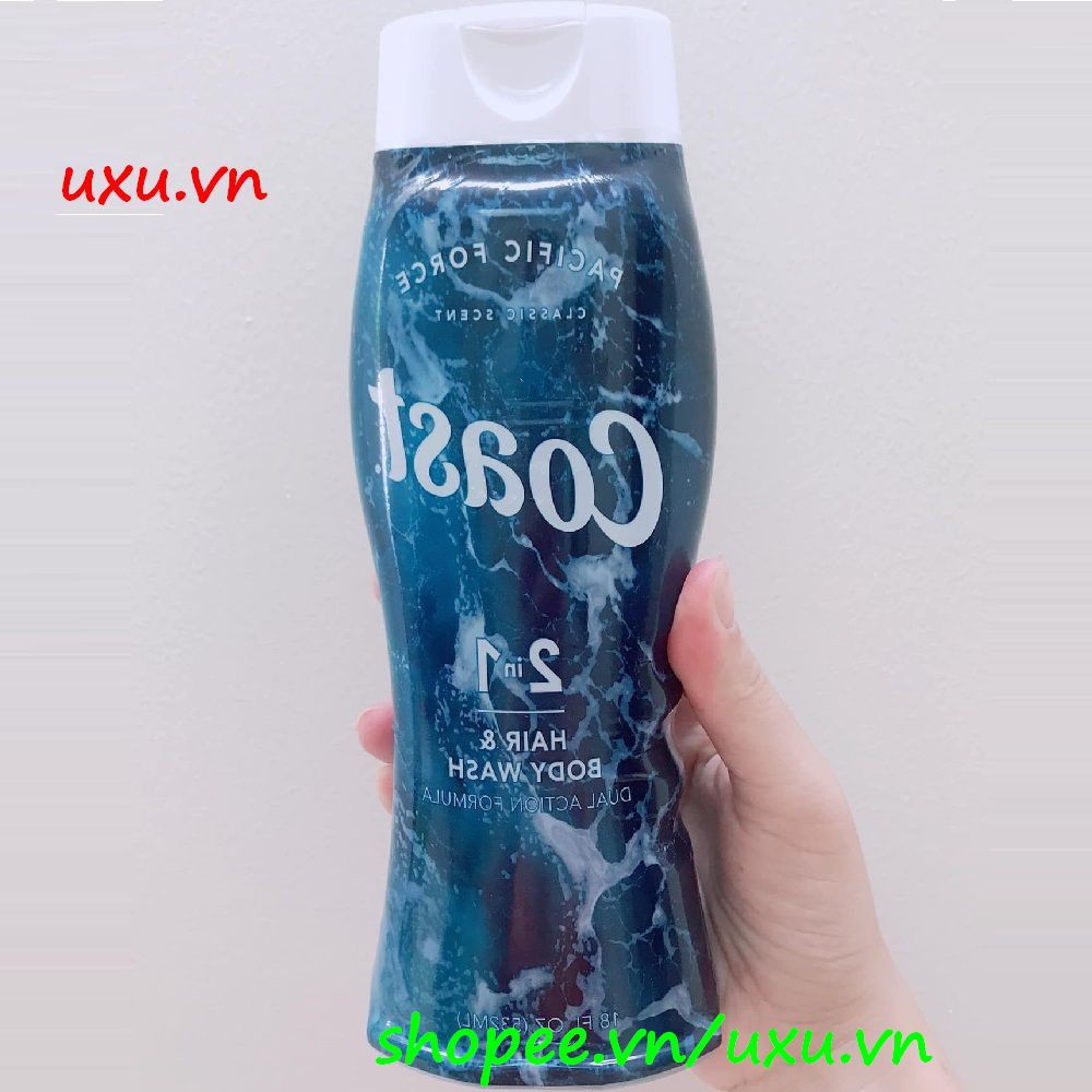 Sữa Tắm Dầu Gội 532Ml Coast 2 Trong 1, Với uxu.vn Tất Cả Là Chính Hãng.