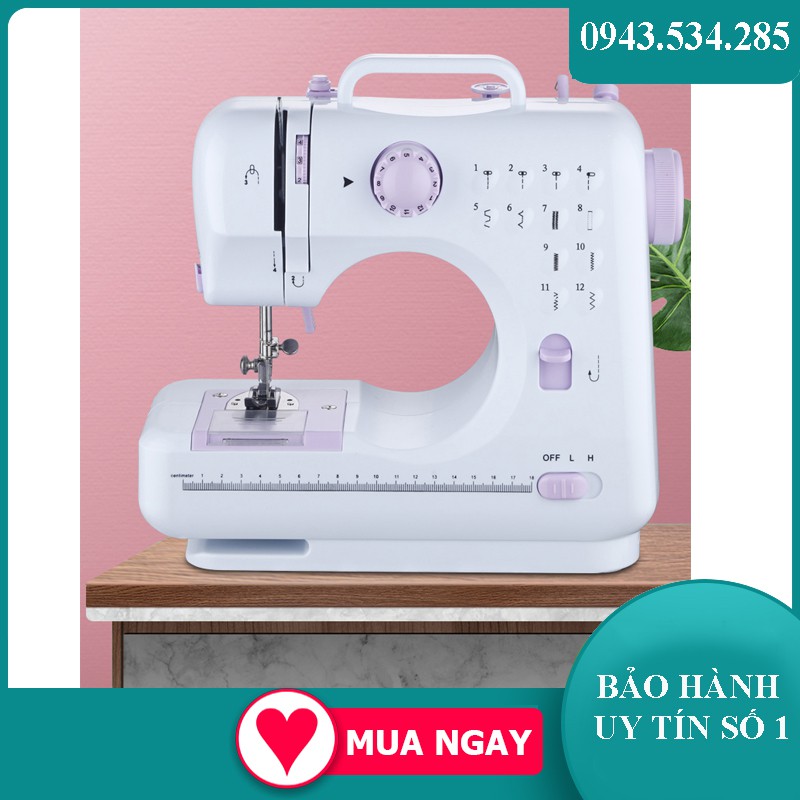 Máy May Mini, Máy May Mini Gia Đình 12 Kiểu May Hiện Đại Tiện Lợi - [SALE LỚN CUỐI NĂM]