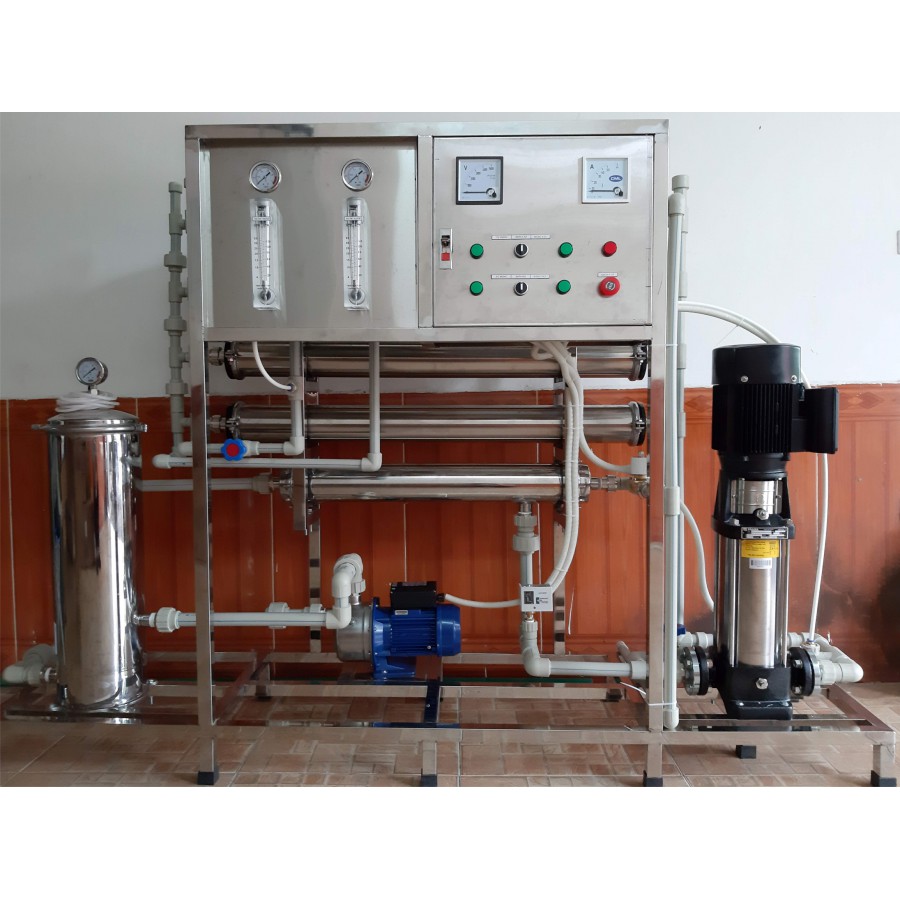 Dây chuyền lọc nước tinh khiết RO 1000 lít/h