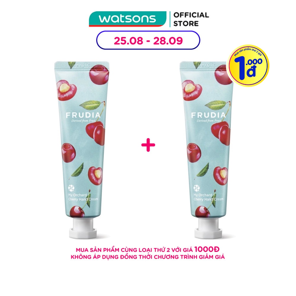 Kem Dưỡng Tay Frudia My Orchard Cherry Hand Cream Chiết Xuất Anh Đào 30g