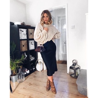 Chân váy lụa Dressbarn xuất xịn.