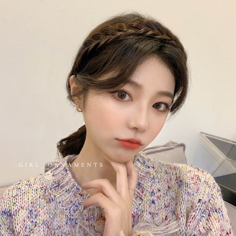 Cài tóc giả thắt bím chống trượt mẫu mới thời trang 2022