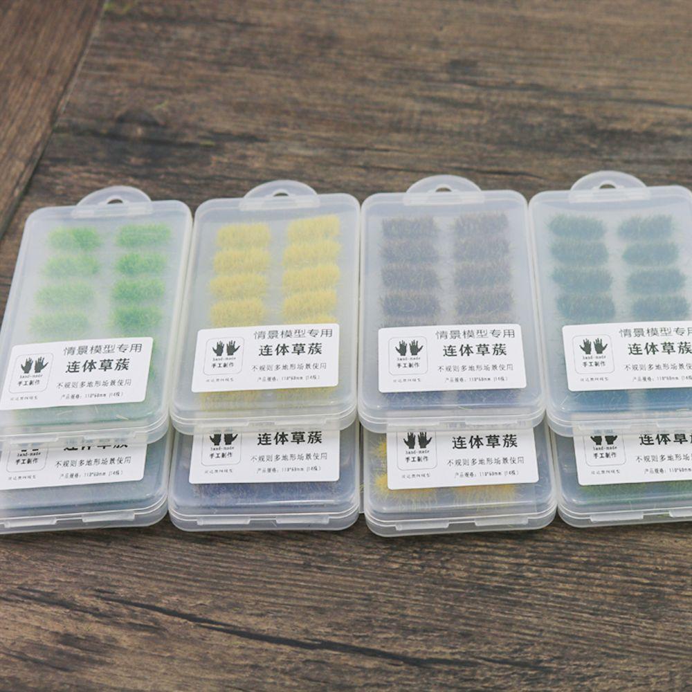 KUNHEV Set 14 Mô Hình Cây Cỏ Nhân Tạo Dùng Trang Trí DIY