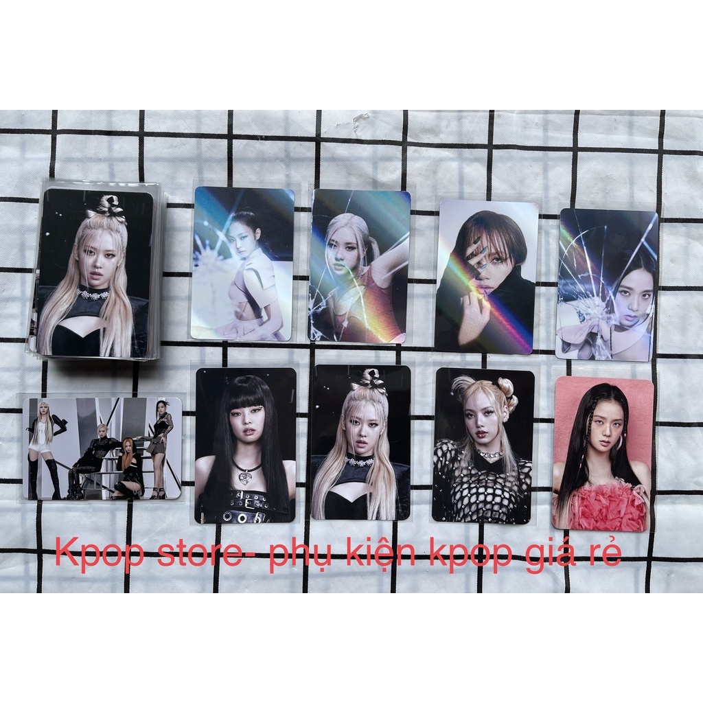 Card Ảnh Blackpink BornPink POB Makestar