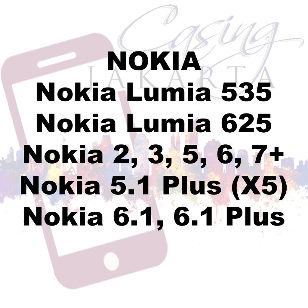 Ốp Điện Thoại Cứng Trong Suốt Cho Nokia Lumia 535 Lumia 625 2 3 5 6 7 + 5.1 Plus Xs 6.1 Plus