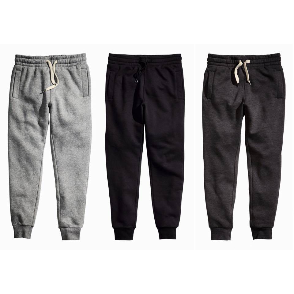 Quần Thun Nỉ - Quần Jogger Nam Trơn Cao Cấp MQ 005S1
