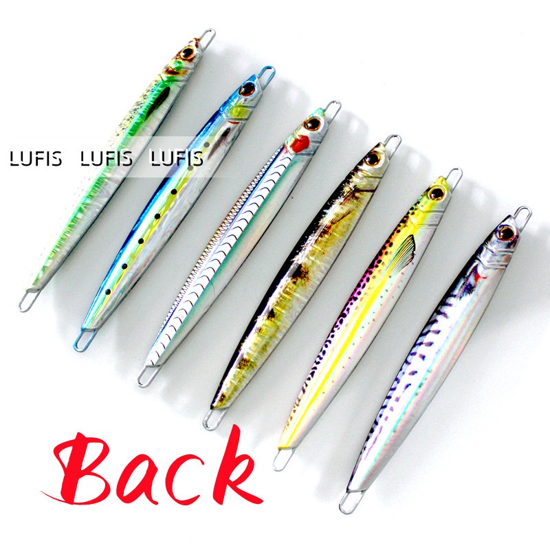 1 Mồi Câu Cá In 3D Jig 60g / 80g / 100g / 120g / 150g / 200g