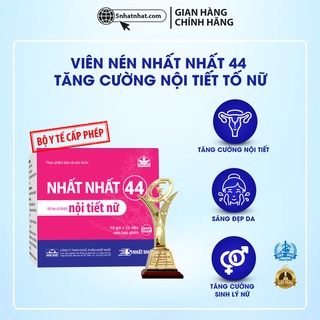 Viên Nén Nội Tiết - Nhất Nhất 44 - Cân Bằng Nội Tiết, Giúp Da Sáng Đẹp, Cơ Thể Săn Chắc, Tăng Cường Sinh Lý Nữ