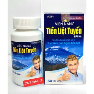 Viên nang tiền liệt tuyến hải hà - hổ trợ giảm tiểu đêm - tiểu gắt - tiểu buốt - phì đại tiền liệt tuyến