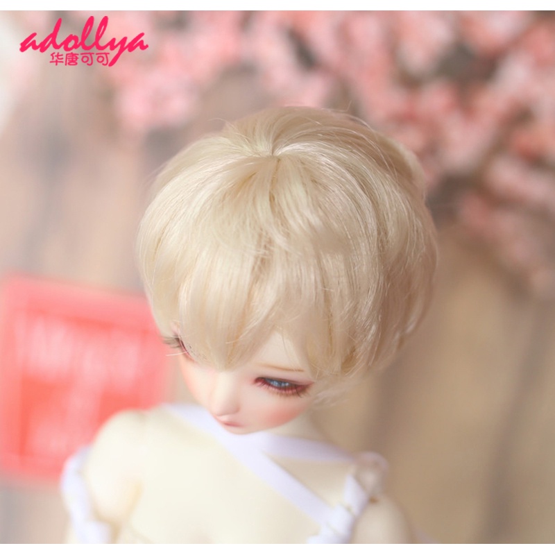 Tóc Giả Ngắn Cho Búp Bê 1/3 1/4 1/6 BJD Độc Đáo