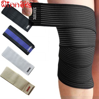 Băng co giãn quấn đầu gối tiện dụng khi chơi thể thao