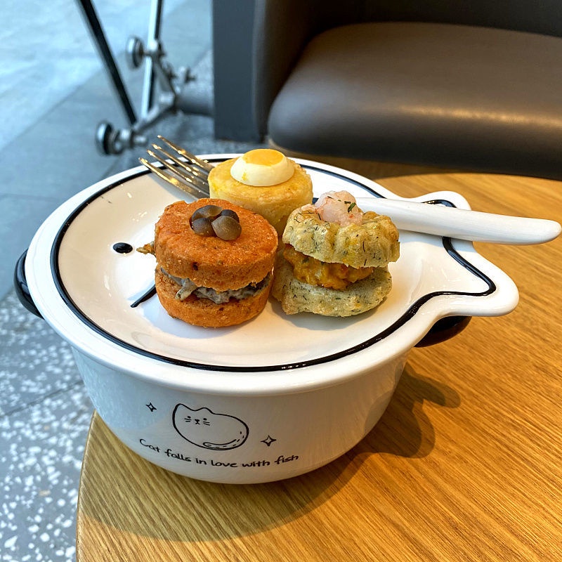 Bát Ăn Mì/Súp Bằng Sứ Cỡ Lớn Có Nắp Đậy Màu Cầu Vồng Dành Cho Học Sinh Kí Túc Xá 6.9