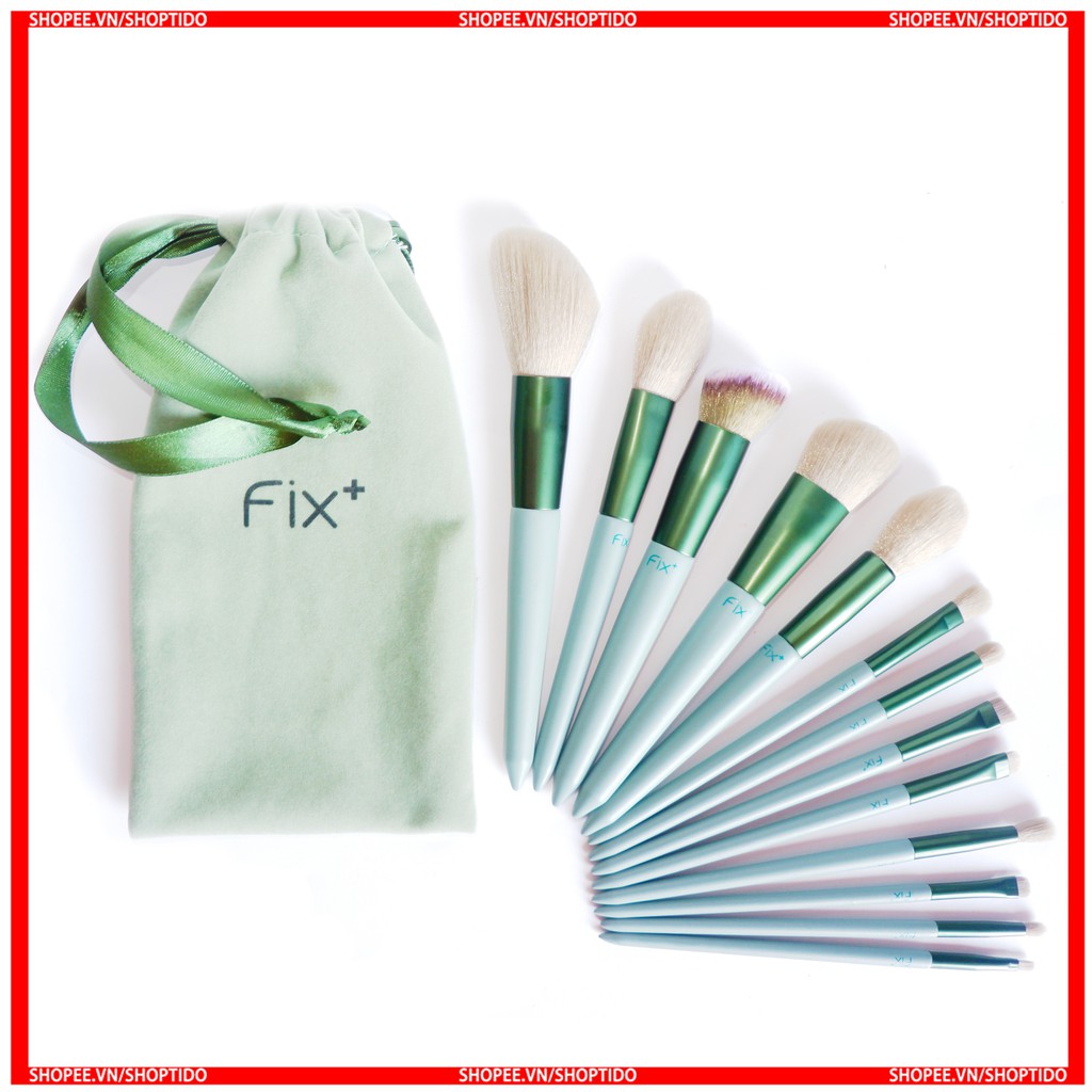 Bộ Cọ Trang Điểm Cá Nhân Siêu Mịn gồm 13 cây Fix
