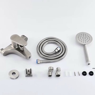 Củ sen Nóng lạnh + dây tay sen inox 304 cao cấp