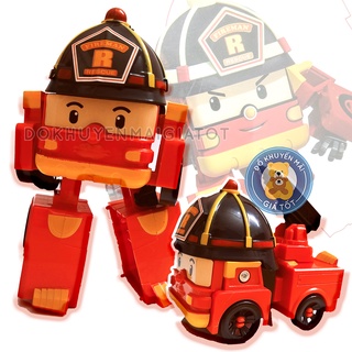 Xe biến hình robocar poli cho bé 9009- đồ chơi biến hình