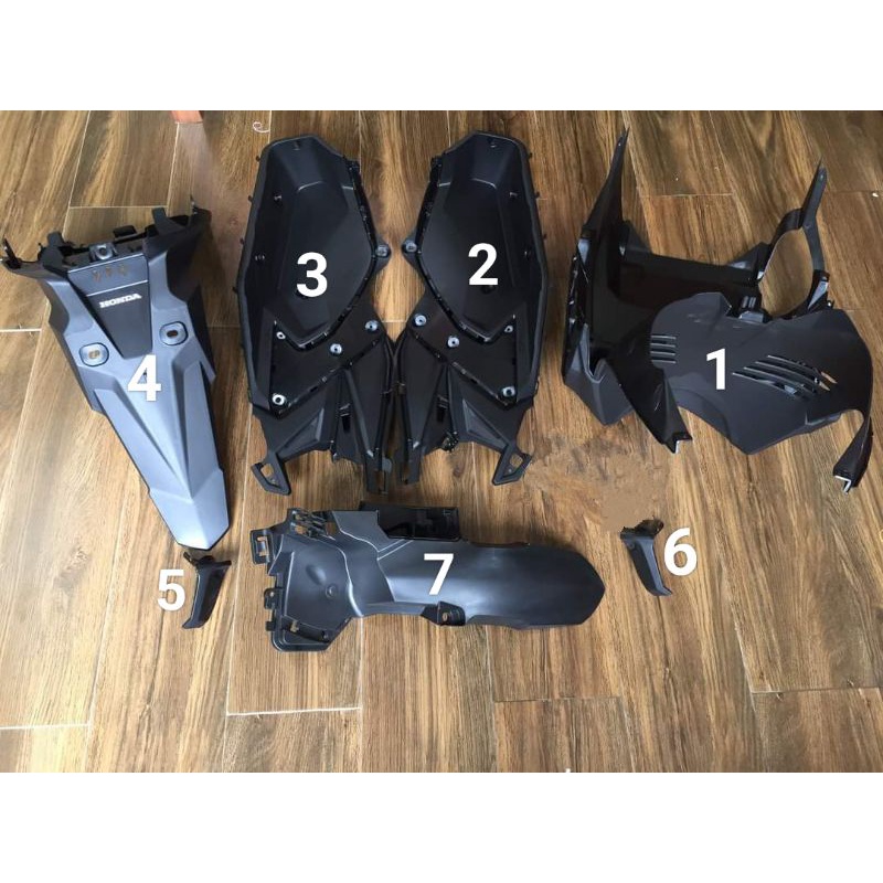 Full Chi Tiết Nhựa Nhám Air Blade  Chính Hãng Honda