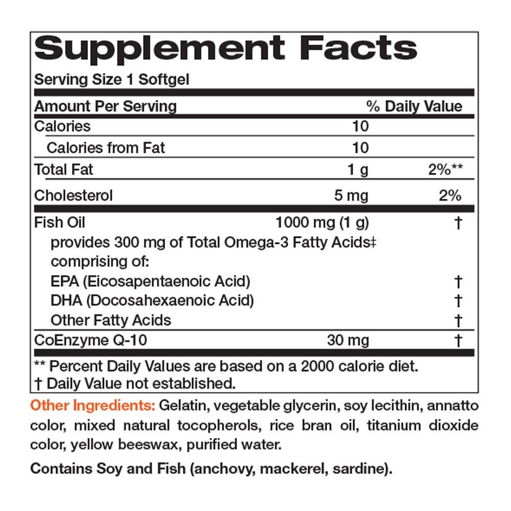 Organic Vitamins Omega 3 & CoQ 10 - 60 viên Mỹ - Bổ mắt, tim mạch | BigBuy360 - bigbuy360.vn