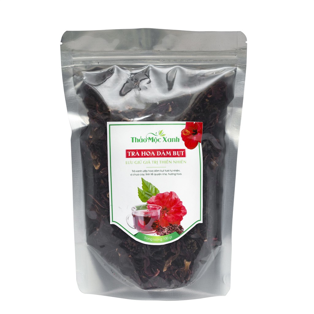1Kg trà hoa dâm bụt (hibiscus, atiso đỏ) khô