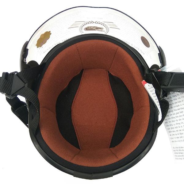 Mũ bảo hiểm nửa đầu có kính GRS A33k màu đỏ đô bảo hành 12 tháng chính hãng Shop Mũ 192