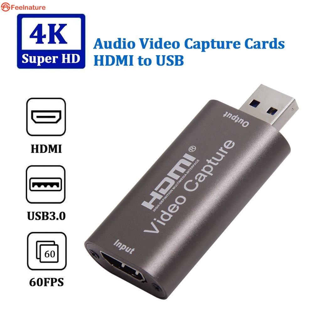 ☂cod☂ Mới Mini 1080P HDMI quay video 30hz Thích hợp cho video HDMI quay HDMI sang USB2.0 / 3.0 HD Video Live Sưu tầm