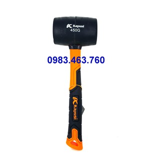 Búa cao su 2 đầu tròn kapusi 450g