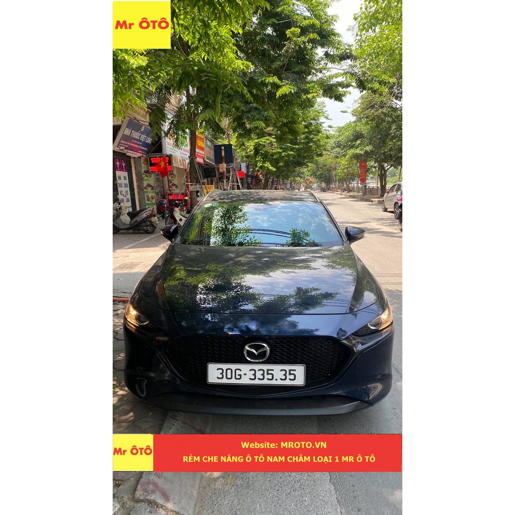 Rèm Che Nắng Xe Mazda 3 Hatback 2020-2021 Loại  1 Mr Ô Tô