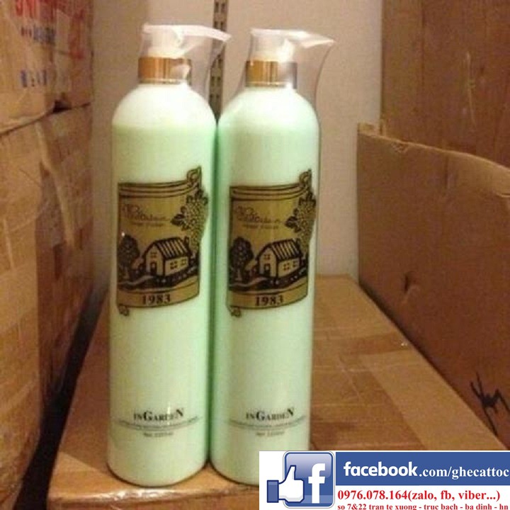 DẦU GỘI XẢ GARDEN 1100ML