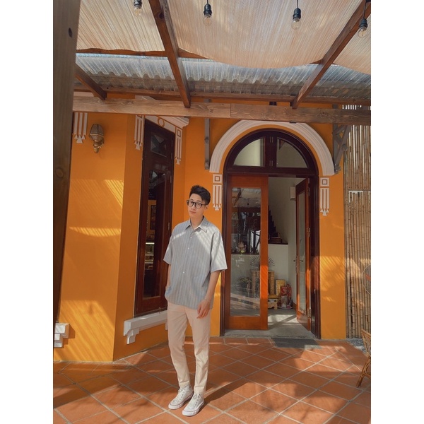 Set áo sơmi kẻ + quần dài Kyle Shirt Blaziee_official