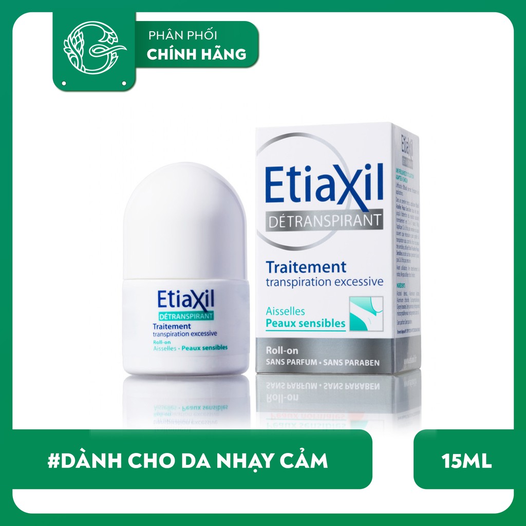 Lăn Khử Mùi Etiaxil Detranspirant Traitement Roll-On 15ml