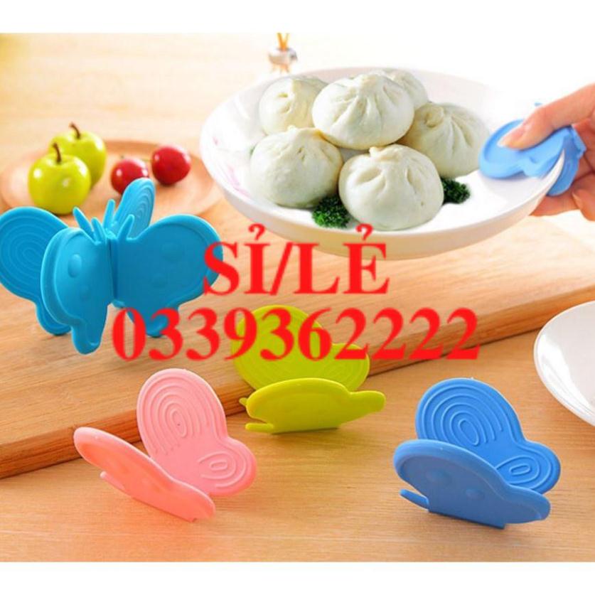 [ HAIANHSHOP ] Set 02 găng tay silicon chống nóng hình cánh bướm  Duashop &gt;