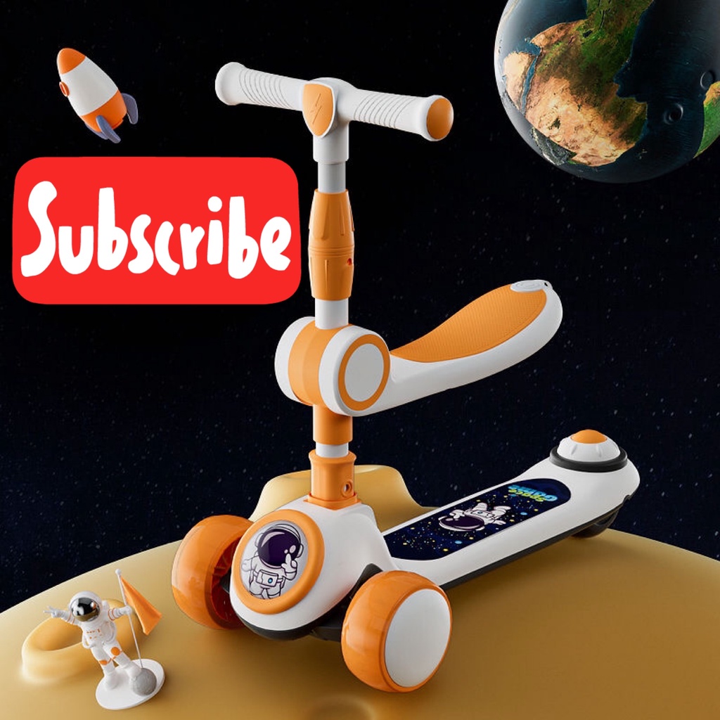 💥FREESHIP💥 Xe trượt scooter cho bé phiên bản phi hành gia 2022