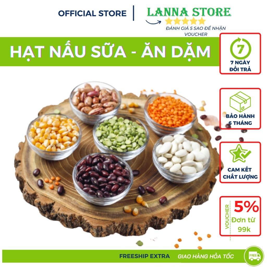 Tổng hợp Hạt Dinh Dưỡng Cho Bé Ăn Dặm, Nguyên Liệu Làm Ngũ Cốc, Sữa Hạt Granola giảm cân, Yến mạch - 100g