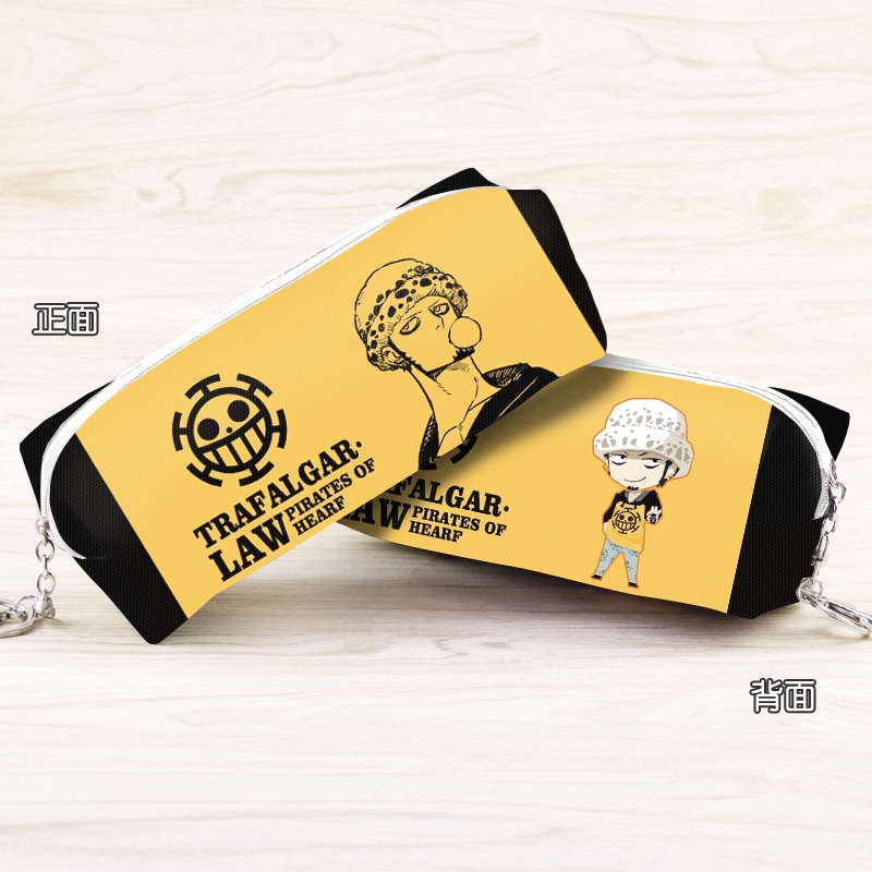 Bóp Viết Da Tổng Hợp In Hình Anime One Piece Trafalgar Law