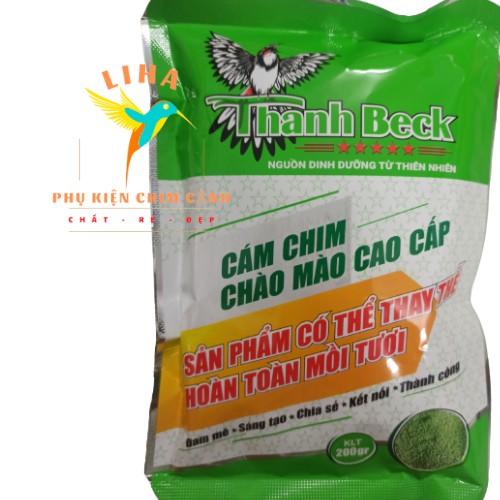 Cám Chào Mào Thành Beck 200gr - Thức Ăn Chim Cao Cấp Thay Thế Hoàn Toàn Mồi Tươi