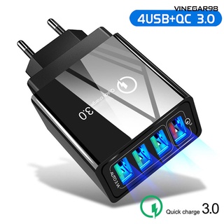 Củ sạc nhanh 4 cổng usb 48w qc3.0