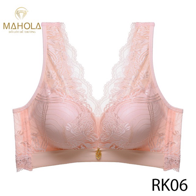 Áo Lót Nữ , Không Gọng, Có Lót Mỏng -MAHOLA- RK06