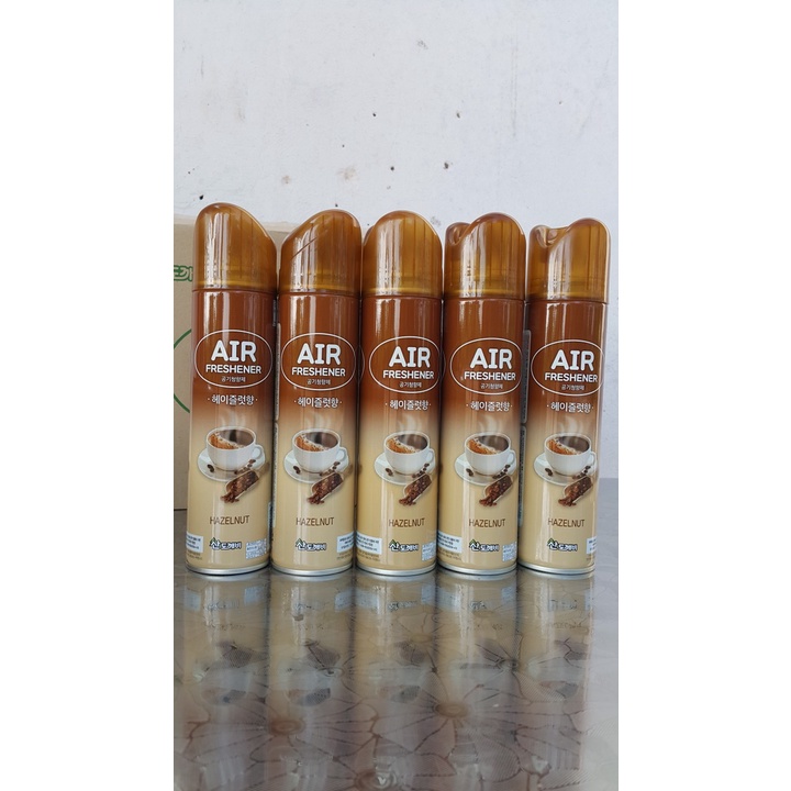 Bình xịt thơm phòng mùi Cafe Sandokkaebi 370ML, khử mùi xe ô tô cà phê xe hơi, khử mùi phòng, quán karaoke