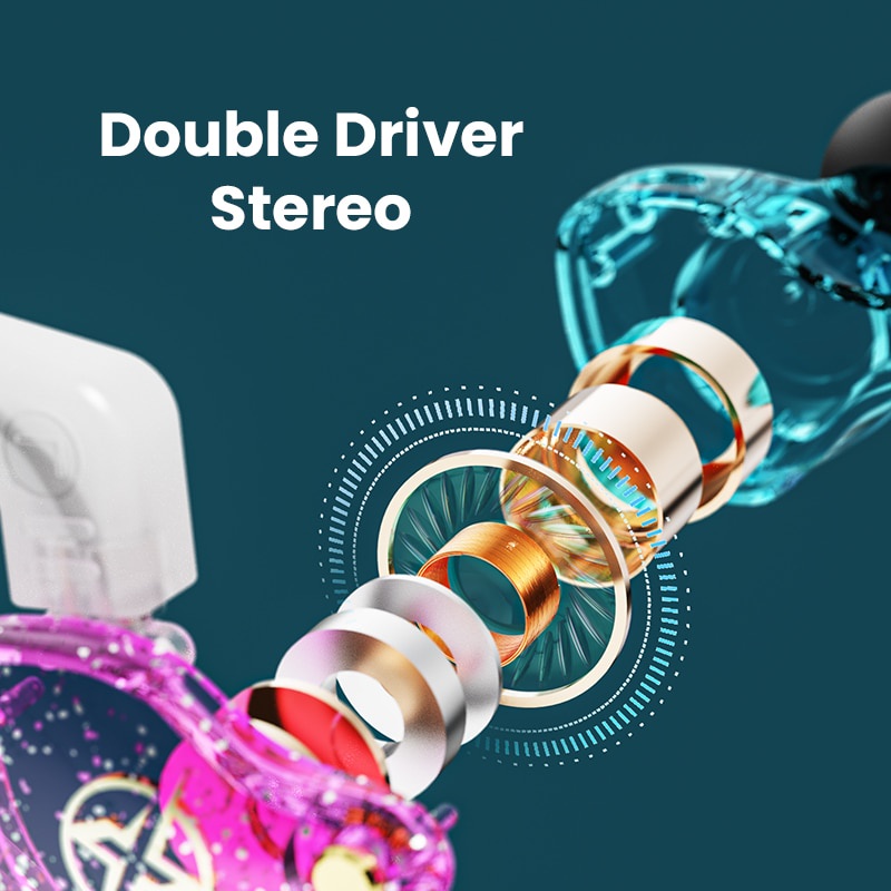 Tai Nghe Nhét Tai X2 Pro 3.5mm HiFi Chống Ồn Có Dây Tháo Rời Được