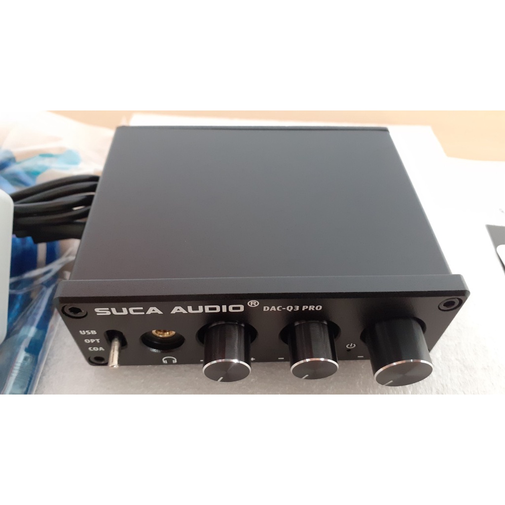 BỘ GIẢI MÃ SUCA AUDIO D.A.C Q3PRO CÓ USB,OPTICAL,COAXIAL 24BIT 192KHZ.