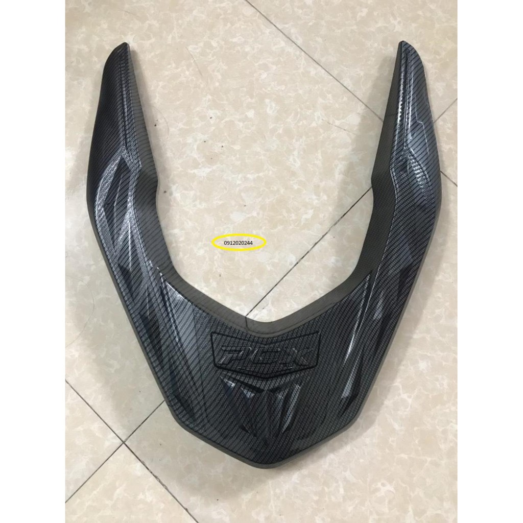 ỐP TAY DẮT SAU PCX 2018 - 2019  SƠN CARBON - STN