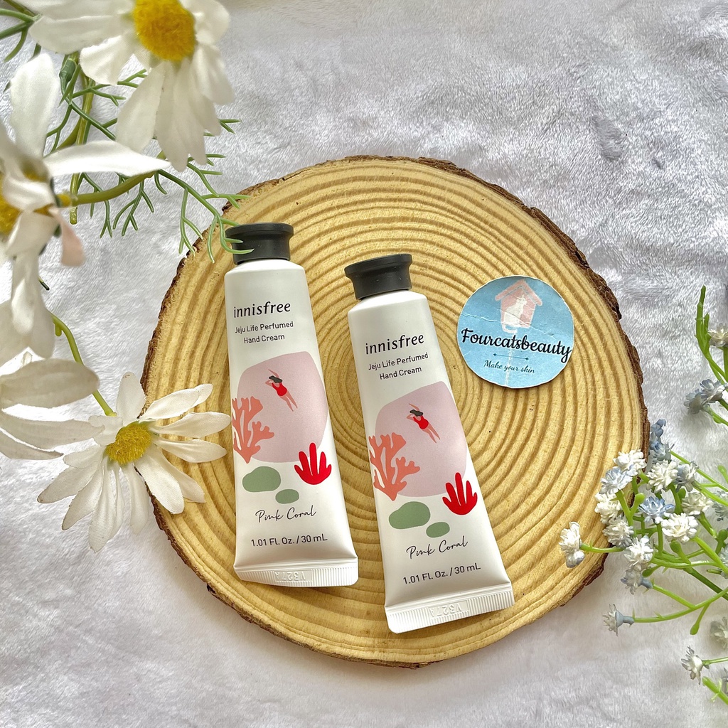 Kem Dưỡng Da Tay Hương Nước Hoa Innisfree Jeju Life Perfumed Hand Cream 30ml