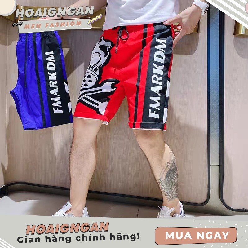 Quần đùi nam 3D, short 3d thời trang co giãn