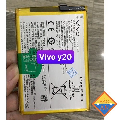 Pin vivo Y20 / Y30 / V2027 / V2043 / B-05 Dung lượng cao