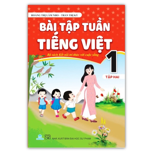 Sách - Bài tập tuần tiếng việt 1 tập 2 dùng cho Bộ sách Kết nối tri thức với cuộc sống