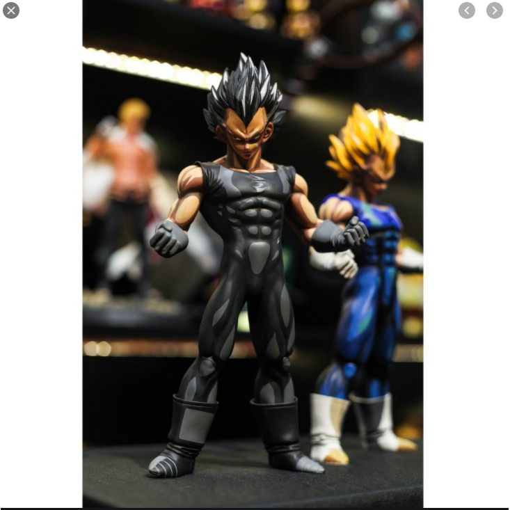 Mô Hình dragon ball 7 viên ngọc rồng Saiyan Manga Color Vegeta sắc nét màu đậm chuẩn hình 26Cm